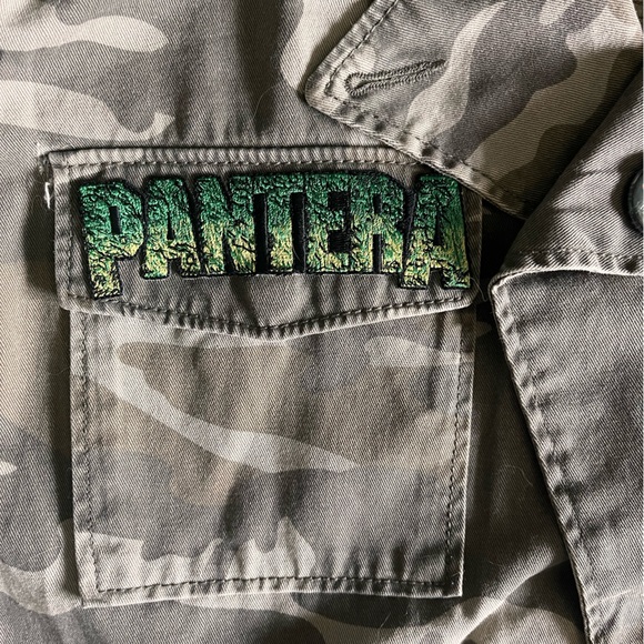 VTG🍷 OOAK - Forever 21 Camo Custom Patch Jacket - Size S - Picture 4 of 12